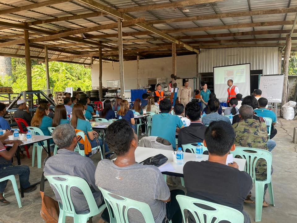 เอ็น เอส บูลสโคป (ประเทศไทย) ร่วมกับกรมพัฒนาฝีมือแรงงาน ร่วมมือว่าด้วยการพัฒนาฝีมือแรงงาน ติดตั้งหลังคาเหล็ก